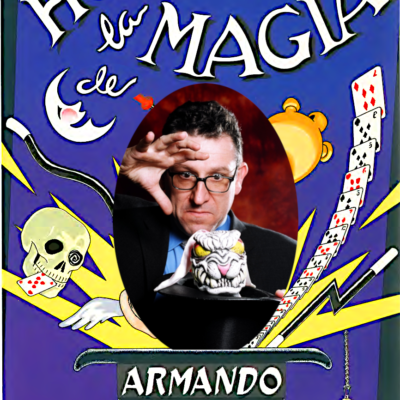 Cartel del mago Armando de Miguel